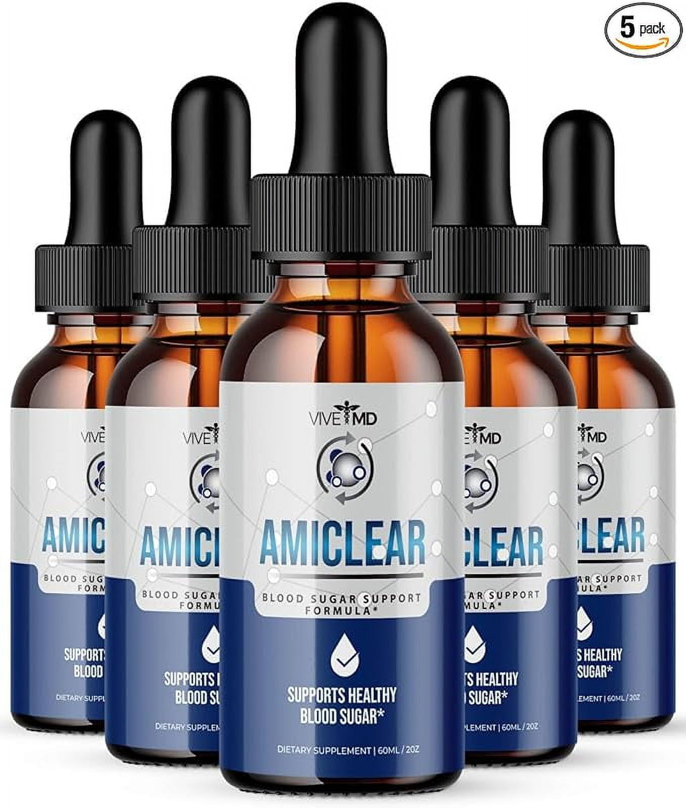 VIVE MD Amiclear Blood Support Official Formula Dietary Supplement