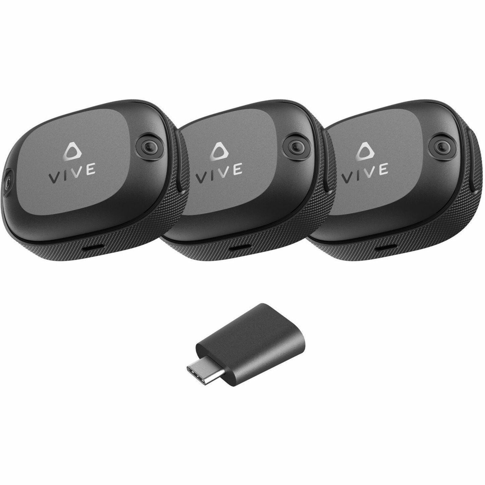 Vive Wireless Ultimate Tracker for VR Headset, Black, 3 Pieces Vive Wireless Ultimate Tracker for VR Headset, Black, 3 Pieces