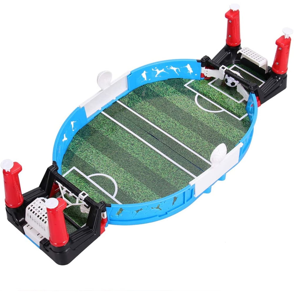 VIVEFOX Table Football Games, Mini Tabletop Football Game Set Soccer