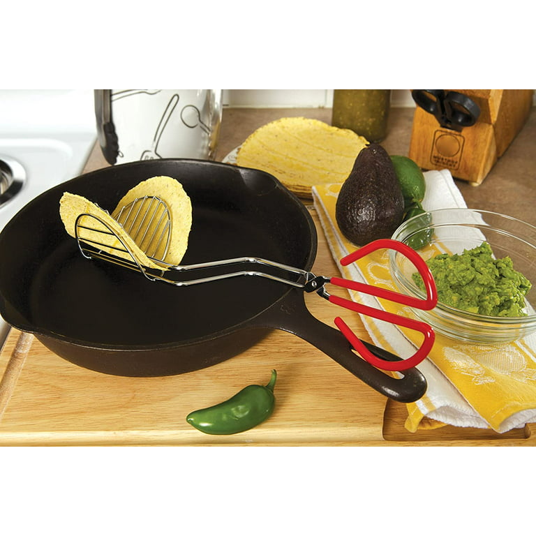 Taco Maker Press Fried Taco Shells Mold Crisp Deep Fryer Kitchen Tools  Gadgets 13