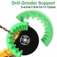 thumbnail image 1 of FABLE- 10In1 Abs Power Drill Bit Sharpener Grinding Attachment For 100 Angle Grinder Us, 1 of 5
