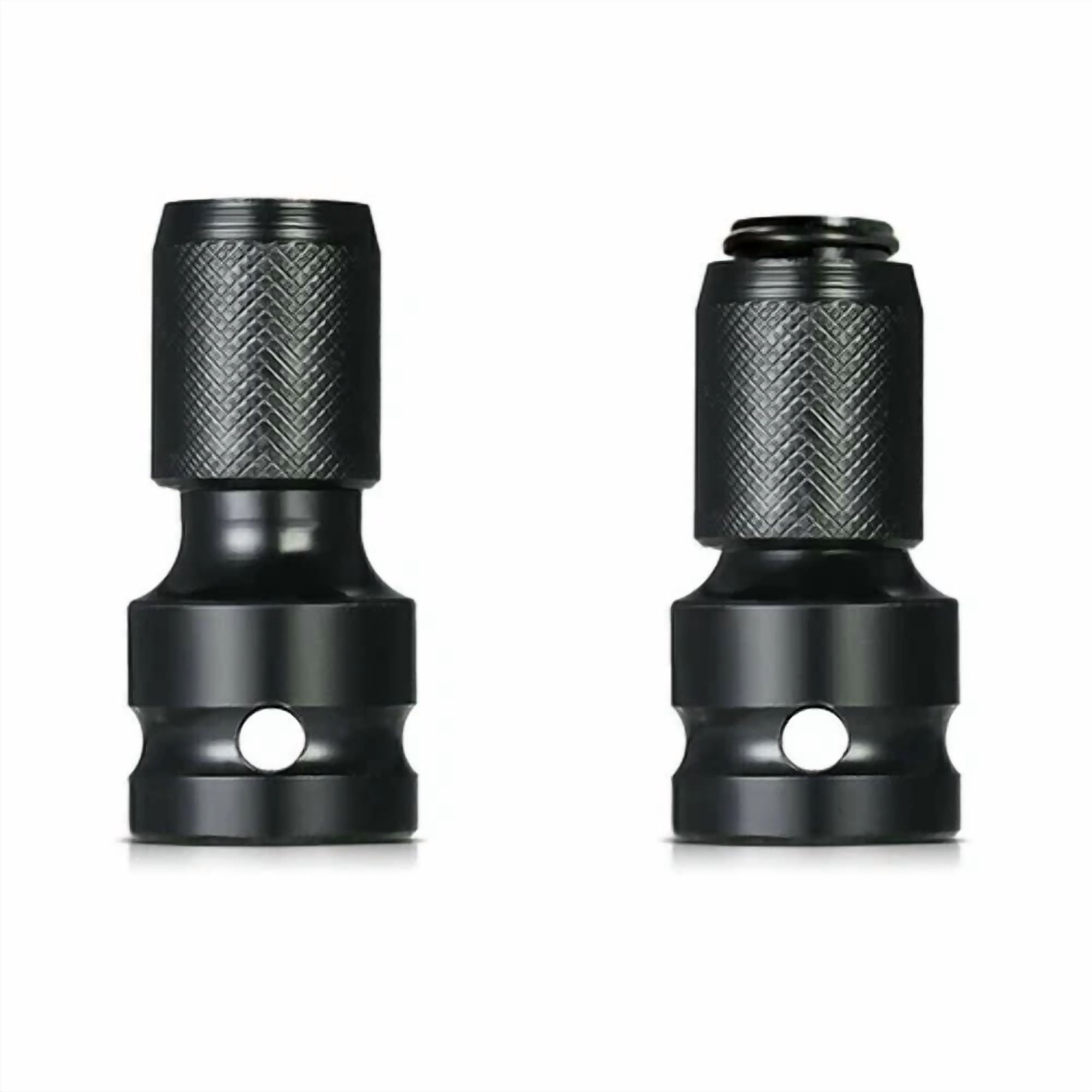 VIVIAN- 2Pcs Hex Ratchet Socket Adapter Drive 1/2" Square To 1/4" Converter Impact Tool