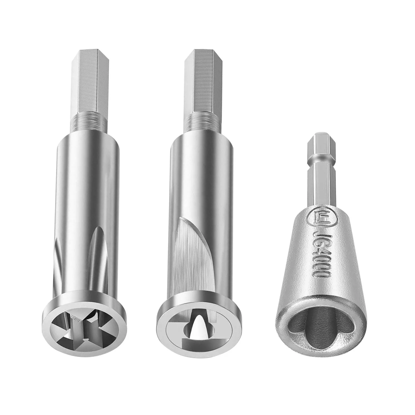 VIVIAN- 3Pcs/Set Wire Twisting Tool 3 Way / 5 Way Cable Wire Stripper Twister For Drill