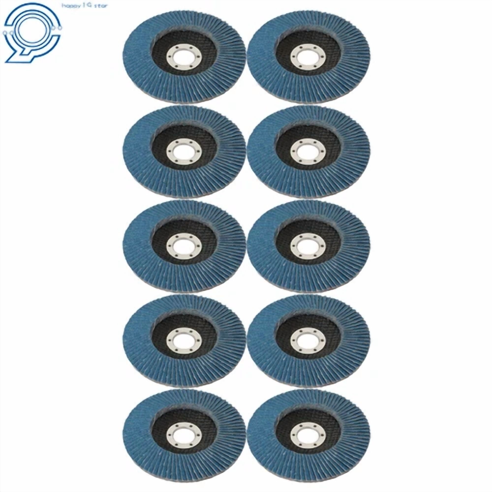 VIVIAN- 5' 125Mm Premium Zirconia Flap Disc For Metal Wheel Angle ...