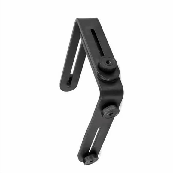 VIVIAN- Camera Holder L Shaped Flash Black Aluminum Bracket For Camera&Speedlite Flash