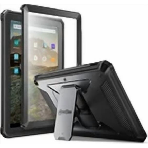 VIVIAN- Case For Amazon Fire Hd 10 (11Th Gen 2021) Rugged Unibody Hybrid Kickstand Cover