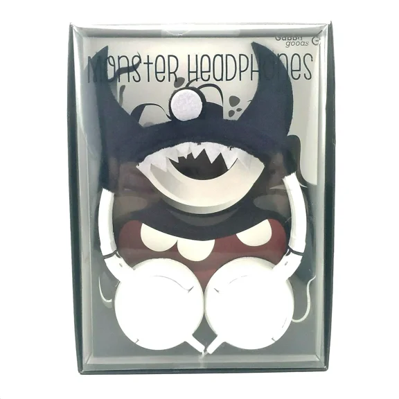 VIVIAN- Gabba Goods Premium Plush Design Monster Over The Ear Headphones