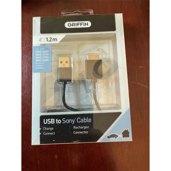 VIVIAN- Griffin Technology 1.2M/4Ft. Usb To Sony Cable Part #: 3042-Snycbl