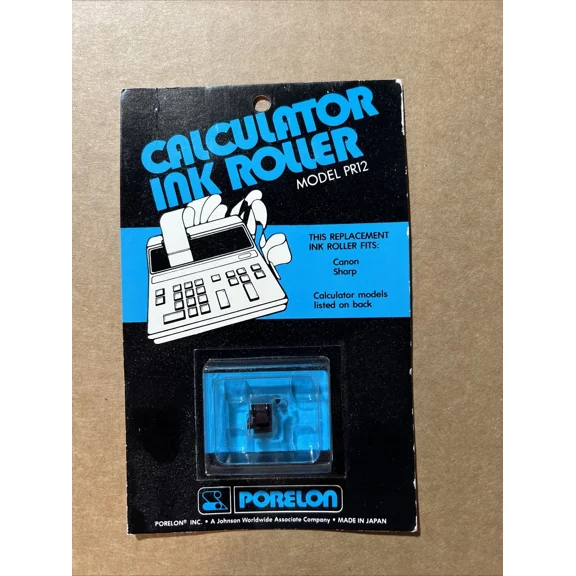 VIVIAN- Lot Of 3 - Porelon Pr12 Calculator Ink Roll