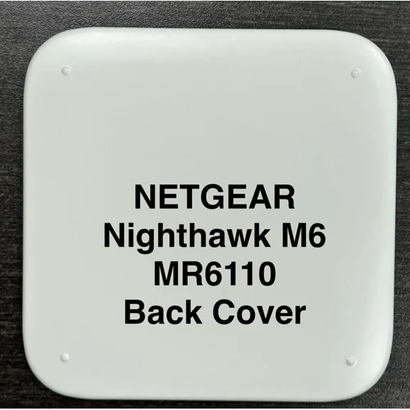 VIVIAN- New Nighthawk Mr6110 M6 5G Wifi 6 Mobile Hotspot Router Battery Door White