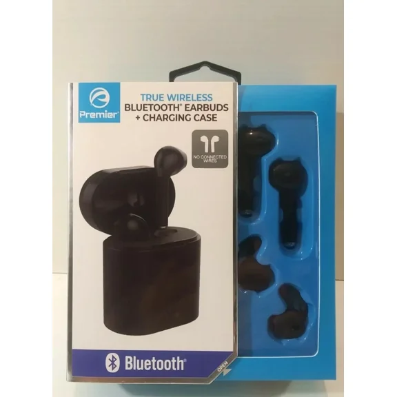 VIVIAN- Premier True Wireless Bluetooth Earbuds & Charging Case - New