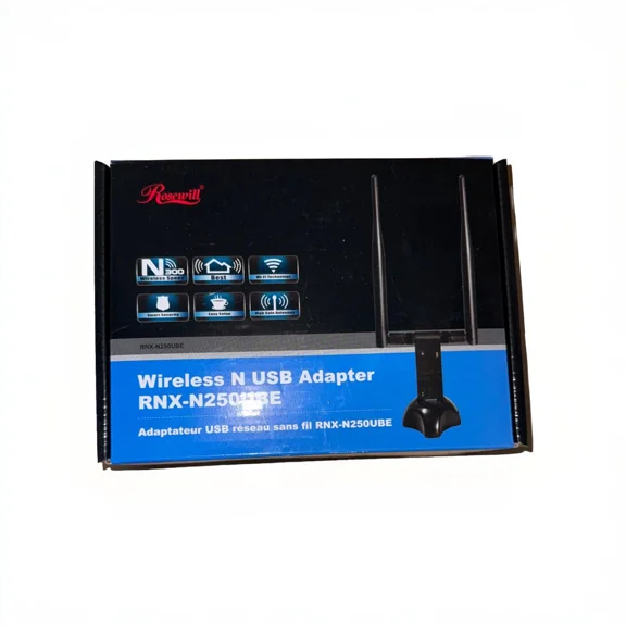 VIVIAN- Rosewill Rnx-N250Ube (Rnwd-11006) Wireless N Usb Adapter Nib Sealed Nos