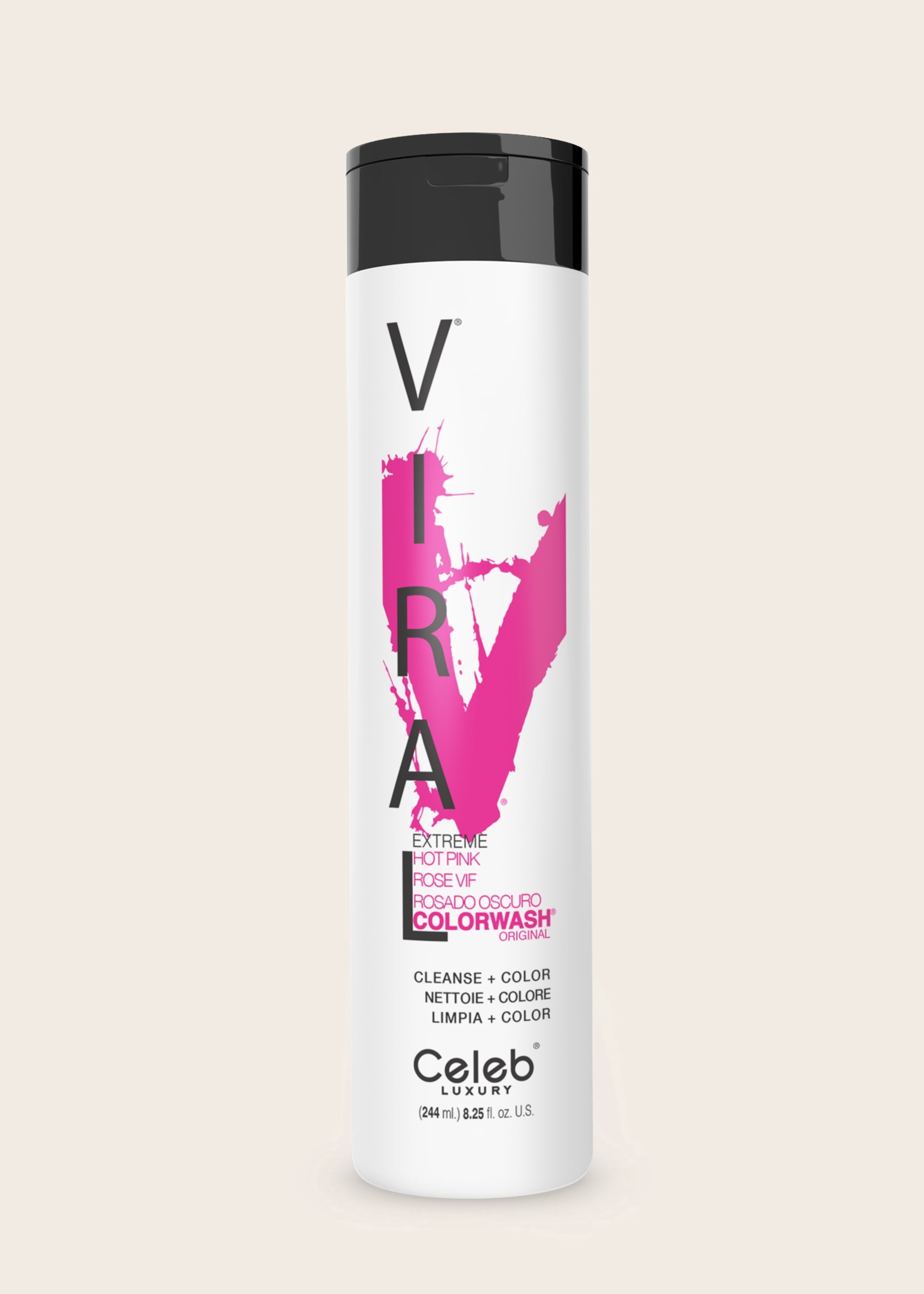 Celeb Luxury Hot Pink Colorwash Professional Hair Coloring Tool Kit