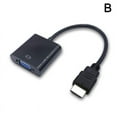 VIVIDCRAFT 1080p Hdmi To Vga Adapter Digital To Analog Converter Cable
