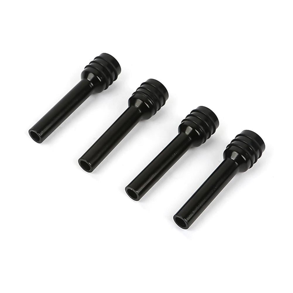 2-Pack Universal Aluminum Door Lock Pull Pins – Black, Fits Cars Trucks SUVs Trailers
