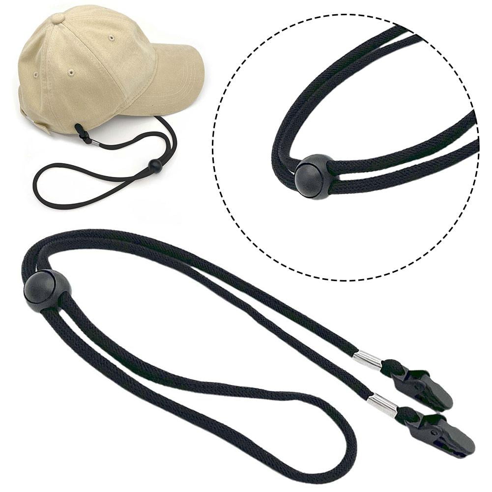 VIVIDCRAFT DAGESVGI Hat Strap Clips For Wind Caps Lost Strap Adjustable