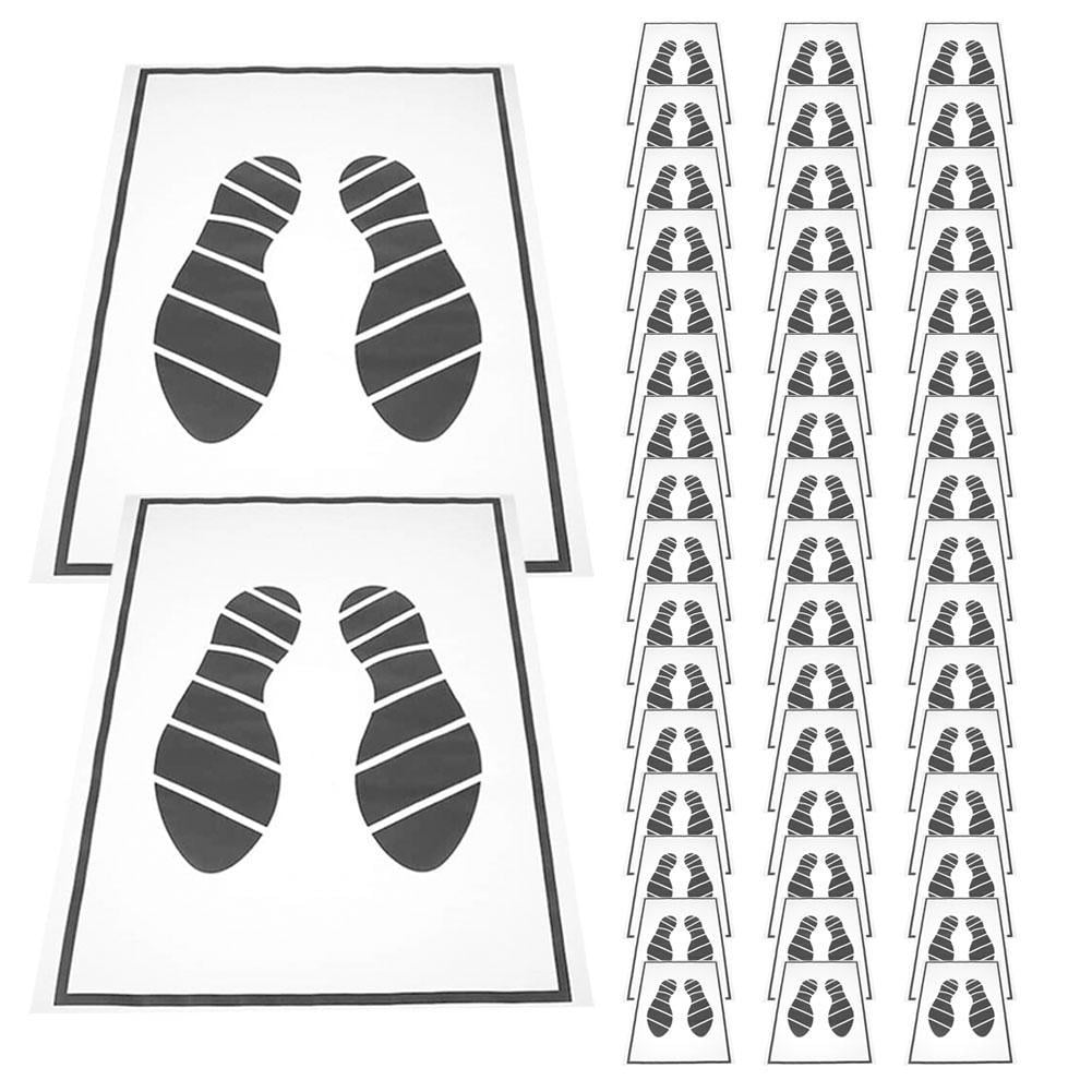VIVIDCRAFT Disposable Car Floor Mats 50 Pack of Paper Mats for Home and ...