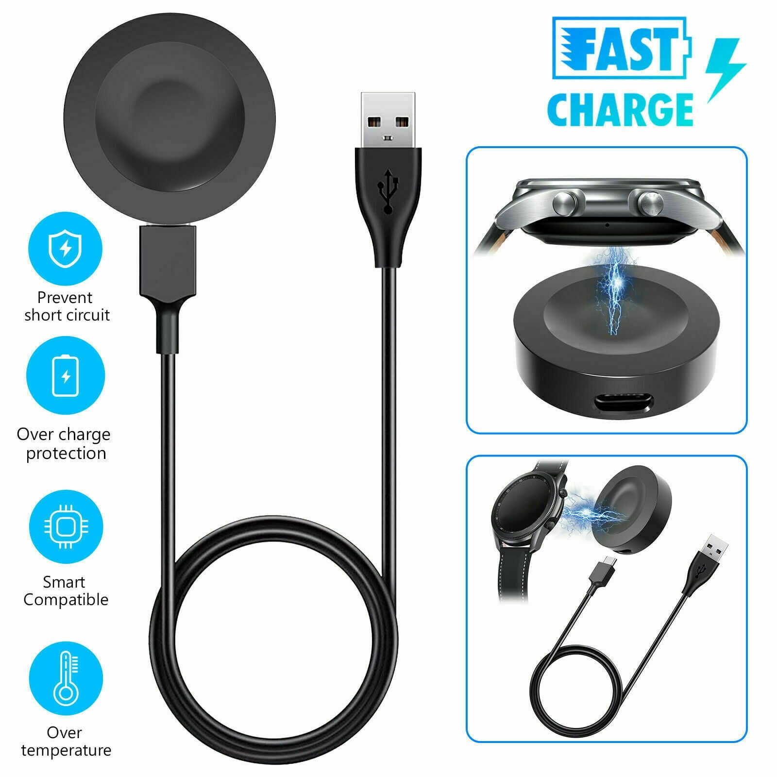 Samsung galaxy watch wireless charging clearance