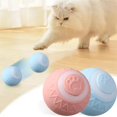 VIVIDCRAFT Intelligent Electric Rolling Cat Toy Automatic Rolling Ball