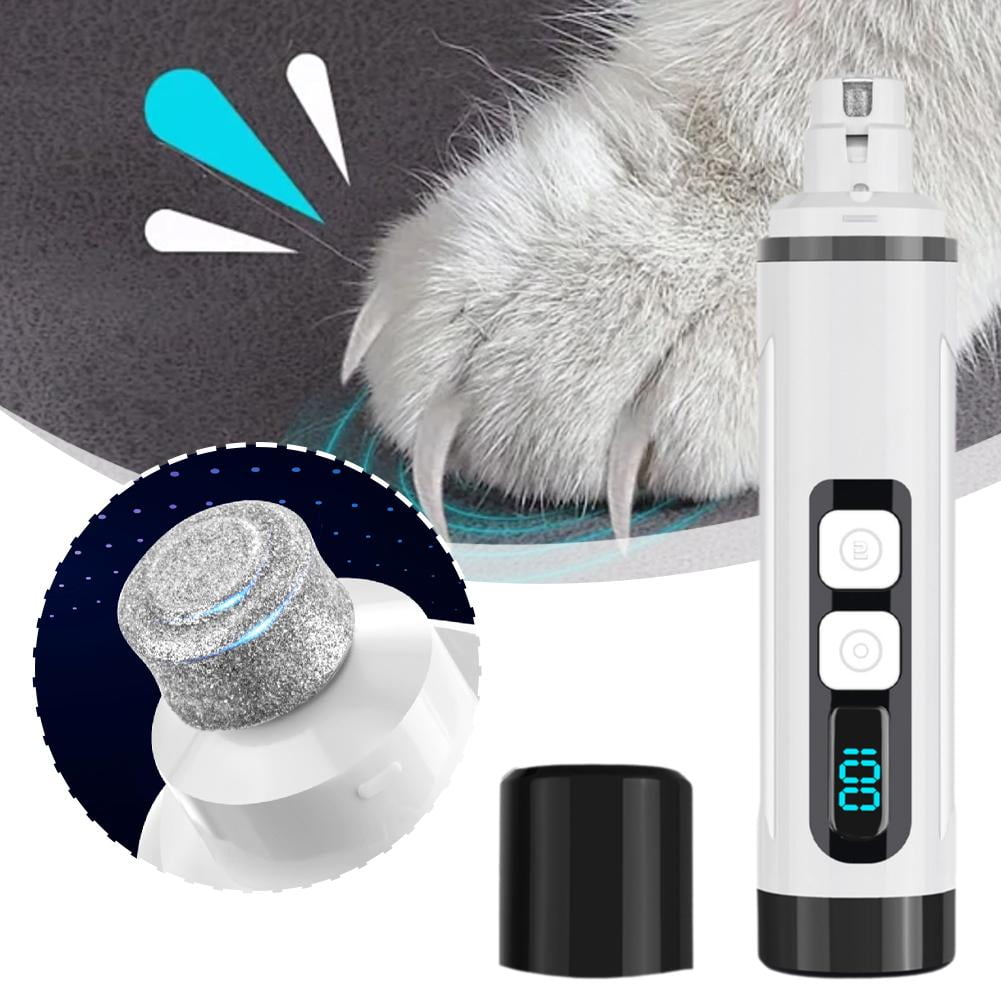 VIVIDCRAFT Pet Electric Nail Sharpener Cat and Dog Manicure USB Charge