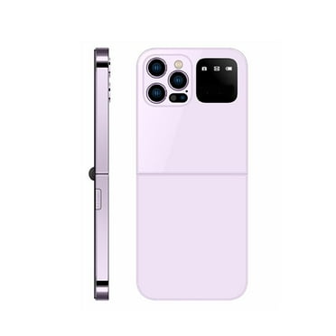 VIVIDCRAFT Portable Flip Mobile Phone Dual Card Button For Elderly New 2G Phone G7