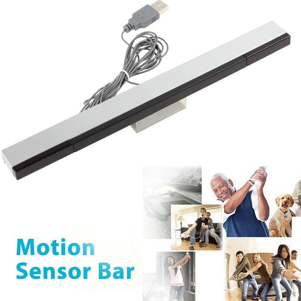 VIVIDCRAFT Silver Wii Wired Sensor Bar Usb Computer Pcwii Simulator ...
