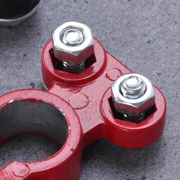 VIVIDCRAFT Two For One, Weigh The Weight When Entering The Warehouse. Factory Direct Supply For Foreign Trade. Battery Terminal. Battery Terminal Black And Red Spray Paint Card