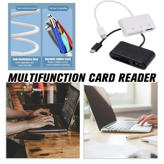 VIVIDCRAFT Typectype-C Multi-Function Card Reader Android Tf/Sd Card/U Disk/Otg Mobile Phone Computer Usb3.0