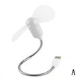 VIVIDCRAFT USB Portable Flexible Goose Neck Fan For Computer PC Laptop