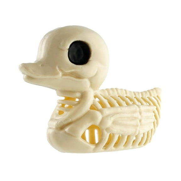VIVIDCRAFT ZOUBAOQ Halloween Duck Skeleton Plastic Bones47 Skull Duckling OrnamentBaby Duck Skeleton Model for Spooky Halloween Party Haunted House SuppliesIndoor Outdoor Prop