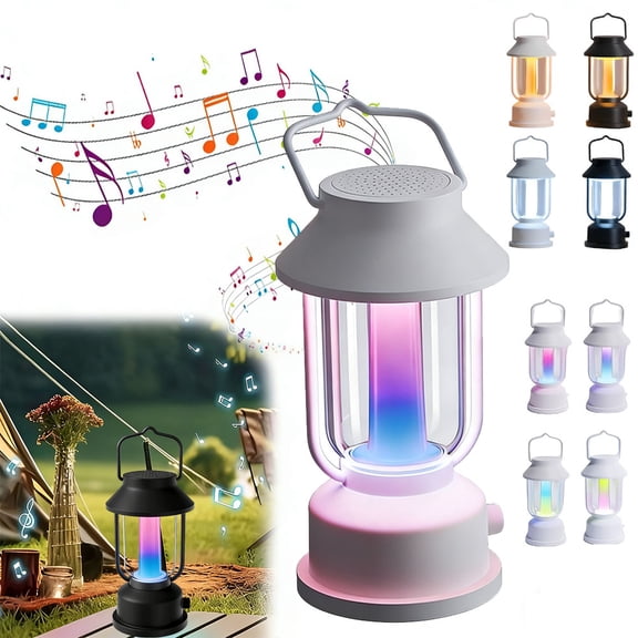 VIVIHEYDAY Dimmable LED Camping Lanterns, Rechargeable Battery Hanging Tent Light, IP65 Waterproof, Portable Emergency Lights for Outdoor Garden Hiking Climbing