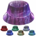 thumbnail image 1 of VIVIHEYDAY LED Bucket Hat, USB Rechargeable Rave Party Hats for Men Women, Unisex Light up Fisherman Cap, 1 of 7