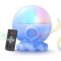 VIVIHEYDAY Octopus Star Projector for Kids, Night Light with 9 Soothing Lullabies & Starry Sky/Ocean/Dinosaur Projections, USB Rechargeable with Auto Timer, for Boys Girls Birthday Christmas Gifts