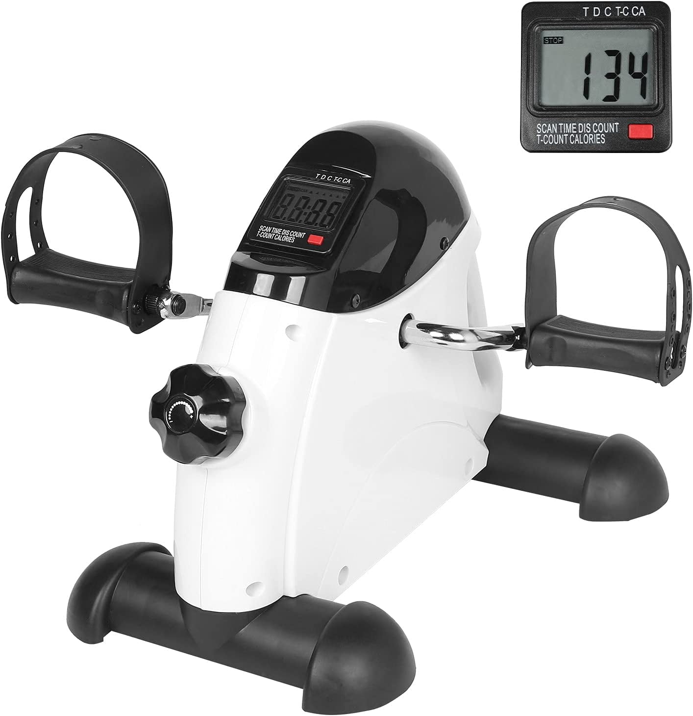 VIVIJASON Pedal Exerciser Folding Portable Exercise Peddler