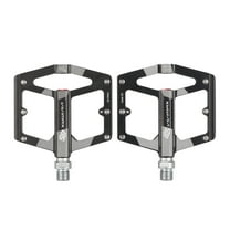 VIVIMAX Aluminum Alloy Bicycle Pedals,Model JK309，Cleated Design, 4 Independent Bearings