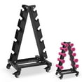 VIVISPECIAL AFrame Dumbbell Rack Stand, 700LBS Weight Capacity
