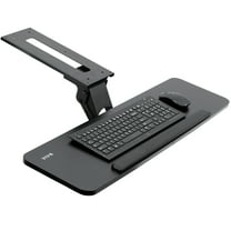 VIVO Adjustable 34" Computer Keyboard & Mouse Platform Tray Under Desk Mount