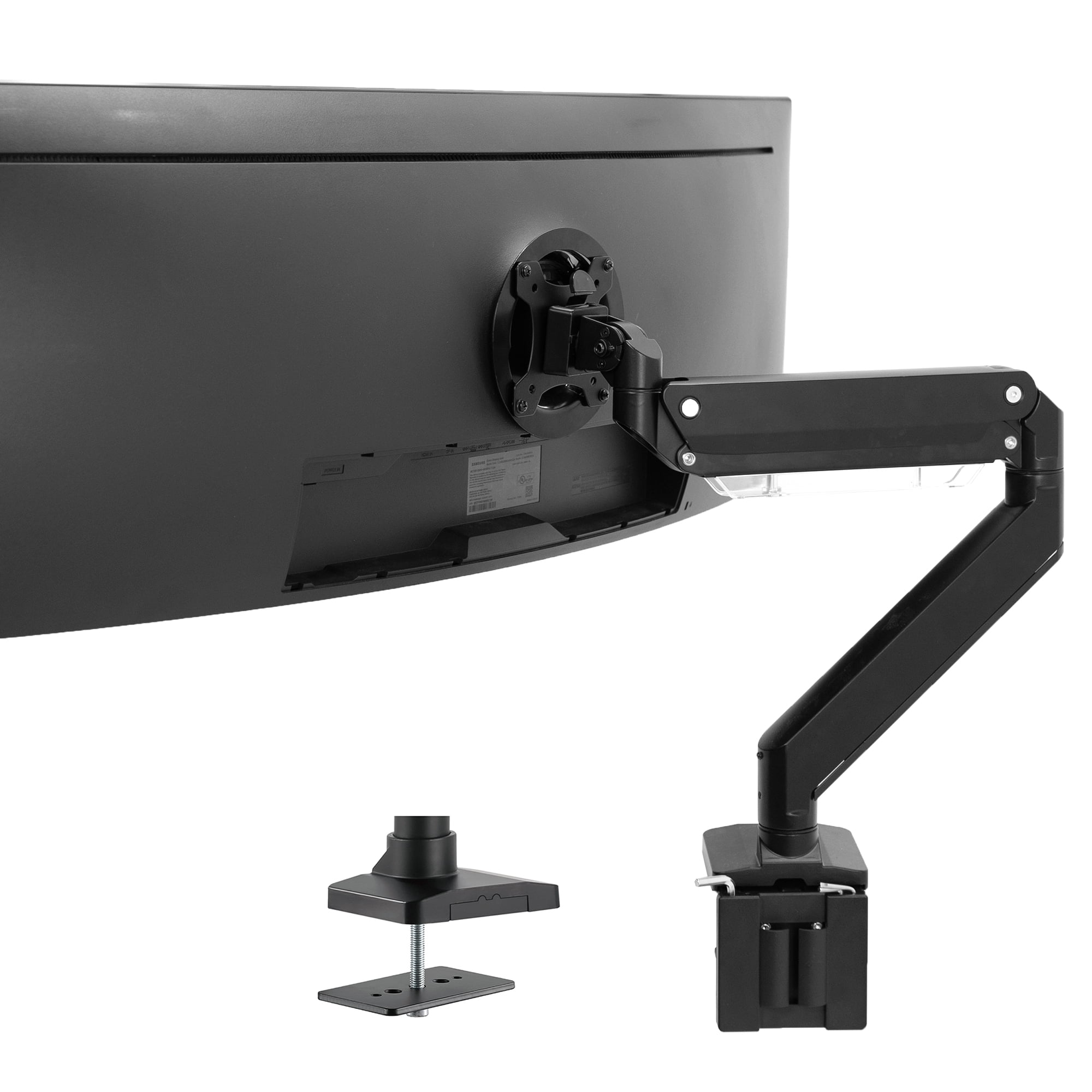 Dual Aluminum Heavy Duty Mount with USB and Audio Ports - 35