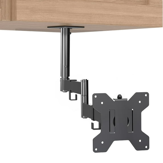 VIVO Articulating Under-Cabinet Mount, Fits 13" to 27" TV & Monitor Screens