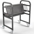 thumbnail image 1 of VIVO Black 16-Device Mobile Open Charging Cart, 1 of 5
