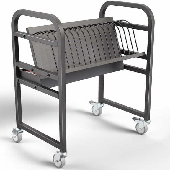 VIVO Black 16-Device Mobile Open Charging Cart