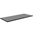 thumbnail image 1 of VIVO Black 55" x 24" Square Corner Table Top for Standing Desk Frames, 1 of 2