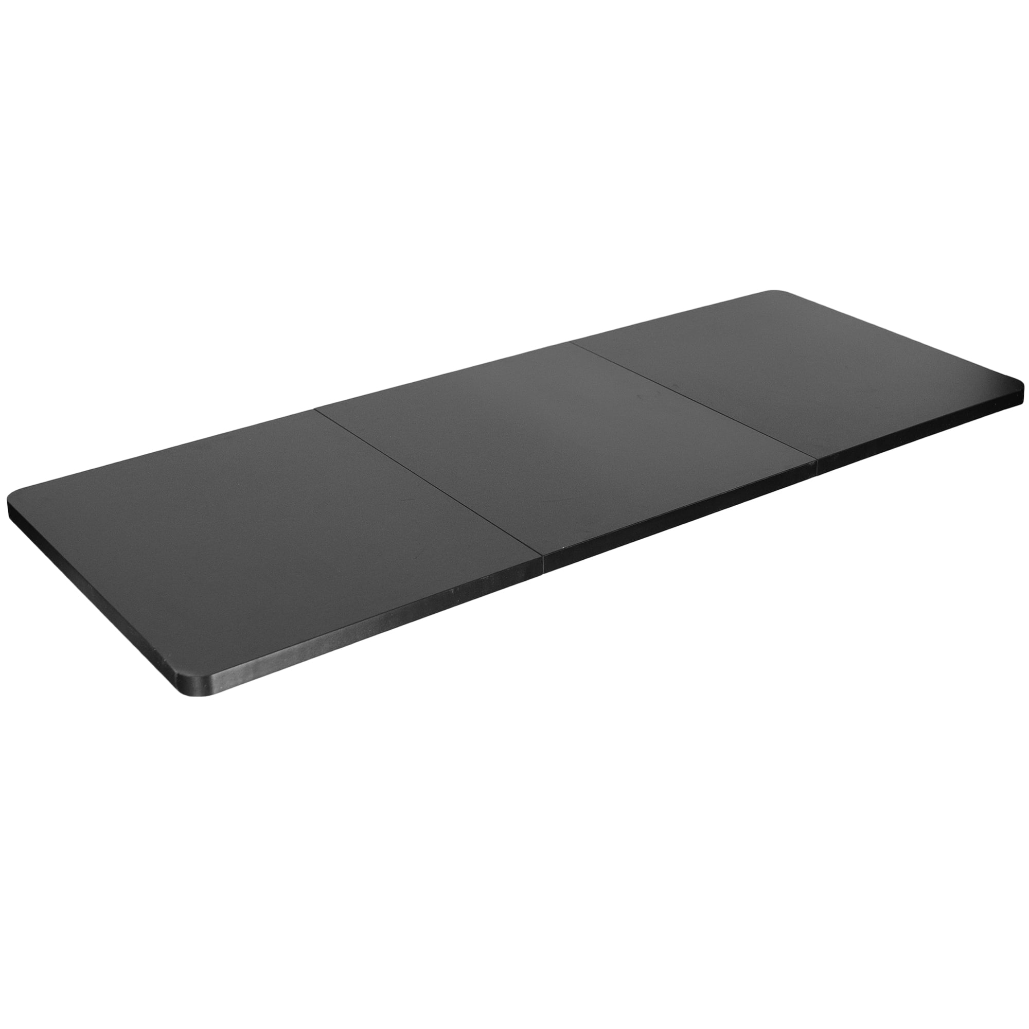 Black 71" x 30" Manufactured Wood Table Top