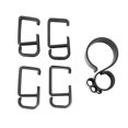 thumbnail image 1 of VIVO Black Cable Clip Kit for Monitor Stands | 1 Pole Clip + 4 Arm Clips, 1 of 2