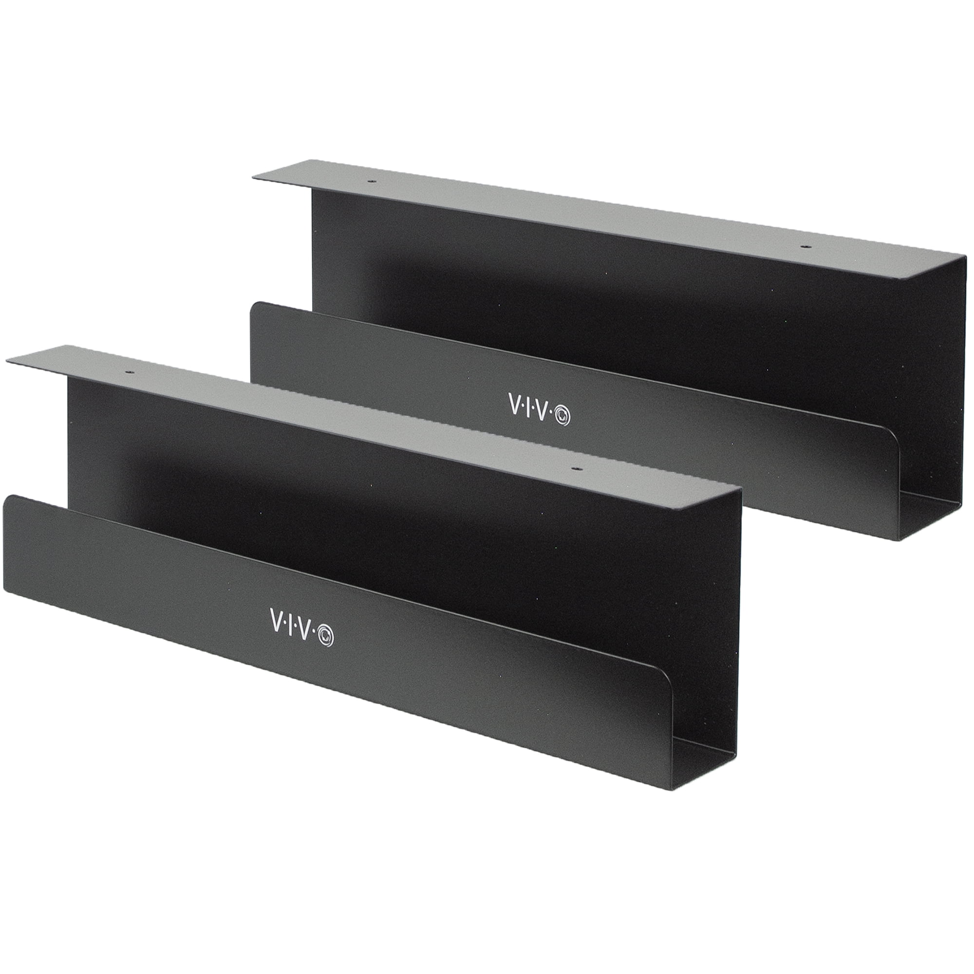 Upmost Office VIVO Under-Desk Cable Management Racks DESK-AC06-2B 2-pack