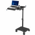 thumbnail image 1 of VIVO Black Laptop Cart with Extension Arm and Mouse Pad, 1 of 8