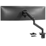 VIVO Black Mechanical Arm Single Monitor Desk Mount, Fits Ultrawides up to 49"