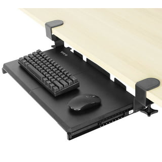 Milaget Keyboard Tray Clamp Mount 0.5-9.5cm Adjustable Height Punch Clamp  on Sturdy Clam 