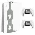 thumbnail image 1 of VIVO Black Steel Wall Mount Designed for PS5 Console, 2 Controller Mounts, 1 of 9