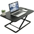 thumbnail image 1 of VIVO Black Ultra Slim 26" Desktop Converter, Sit Stand Tabletop Monitor Riser, 1 of 8